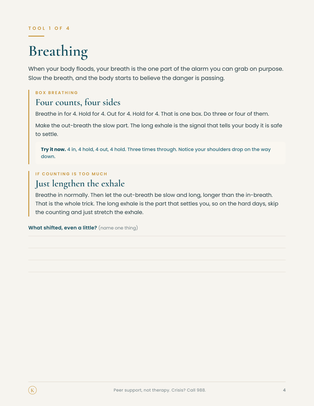 Inside the guide, page 2
